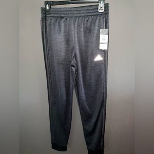 NWT Adidas  Charcoal Joggers LARGE 14/16